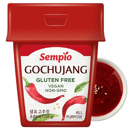 Koreańska, ostra pasta paprykowa gochujang, 250g Sempio