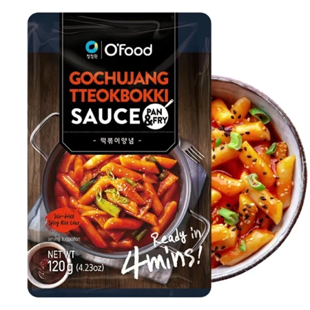 Koreański sos do klusek ryżowych topokki, tteokbokki, gochujang O'Food 120g