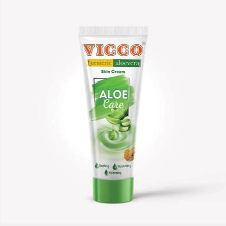 Krem do twarzy Vicco z kurkumą i Aloesem (przeciwzapalny, cera trądzikowa 30 g)