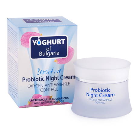 Krem na noc różany Yoghurt of Bulgaria 50ml przeciwzmarszczkowy