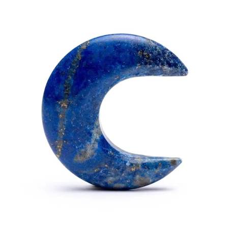 Księżyc z lapis lazuli , kamień półszlachetny