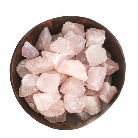 Kwarc różowy, kamień naturalny, minerał nieoszlifowany, (2-3 cm,1 sztuka)