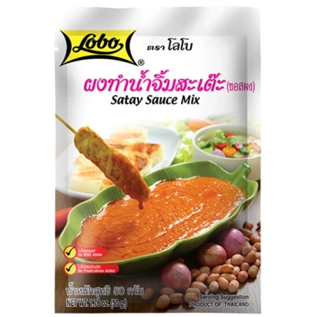 MIESZANKA PRZYPRAW DO SOSU SATAY (50G, ORIENTALNY SMAK, SOS)