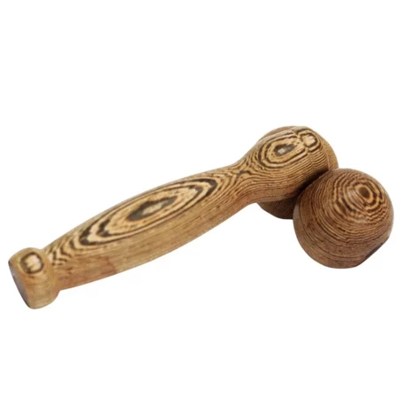Masażer do ciała drewniany roller masaż pleców kule