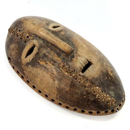 Maska plemienia Songola (Afryka, sztuka Konga, rzeźba)