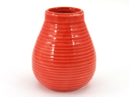 Matero Calabaza czerwone ceramiczne (yerba mate, 350 ml)