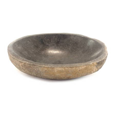 Misa kamienna, bazaltowa owalna (kamień, bazalt, 26x21cm) 