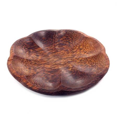 Misa miseczka kokosowa drewniana kwiat (drewno Indie)