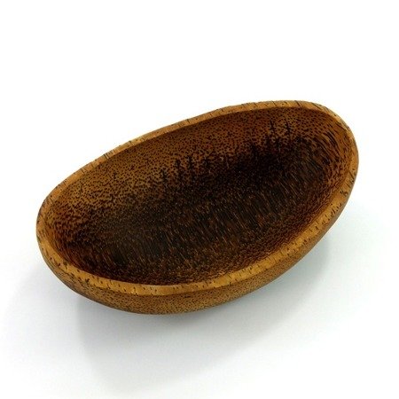 Misa miseczka kokosowa drewniana łódka Indie
