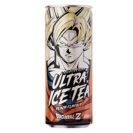 Napój Dragon Ball Goku Ultra Ice tea peach 330ml