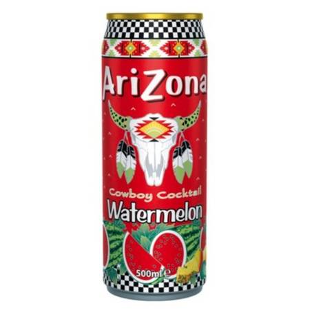 Napój Watermelon Arbuzowy Arizona Arbuz Puszka 500 ml