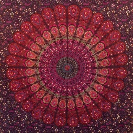 Narzuta orientalna mandala (kapa, Indie) 210 x 240 
