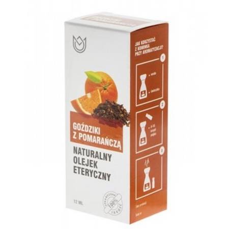 Naturalny olejek eteryczny goździk z pomarańczą 12 ml