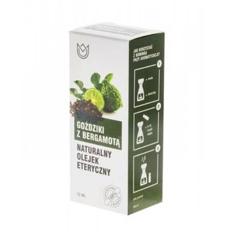 Naturalny olejek eteryczny goździki i bergamota, 12 ml