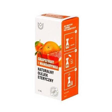 Naturalny olejek eteryczny grapefruit i mandarynka 12 ml