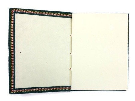 Notes czerwony, Budda (papier czerpany, szkicownik, notesik, pamiętnik) 20 x 15