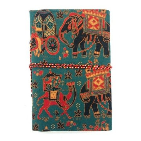 Notes słonie i wielbłądy (papier czerpany, szkicownik, notesik, pamiętnik) 8,50 x 12,50 