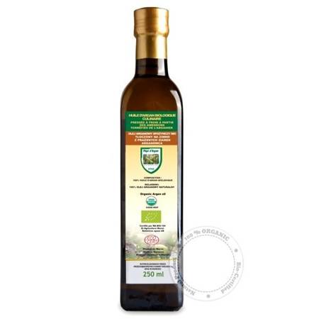 Olej arganowy spożywczy 250ml (Maroko, zimnotłoczony, argan, nierafinowany)