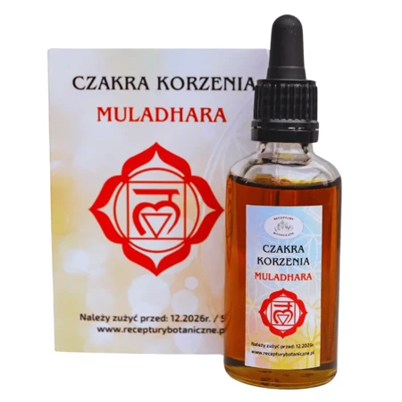 Olejek eteryczny do ciała, masażu Czakra Korzenia 7 czakr 50 ml