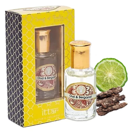 Olejek perfumowany Song of India Oud & Bergamot, 10 ml