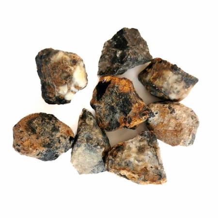 Opal dendrytowy, kamień naturalny, minerał nieoszlifowany (3-4 cm, 1 sztuka)