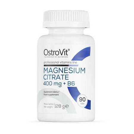 OstroVit Cytrynian Magnezu + B6 (suplement diety, 90 tabl.)