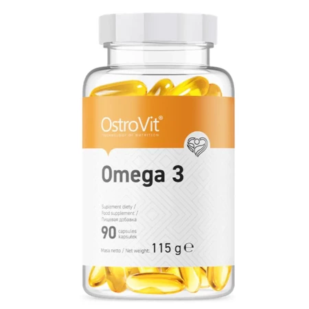 OstroVit Omega 3 EPA DHA suplement diety 90 kapsułek