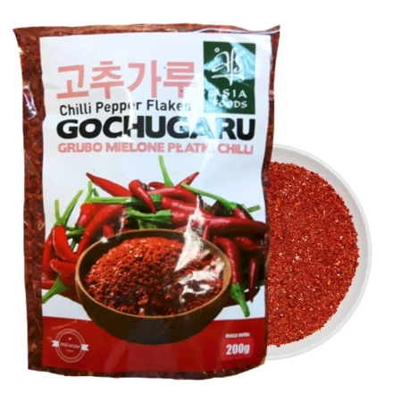Papryka gochugaru do kimchi płatki chilli przyprawa 200g Asia Foods