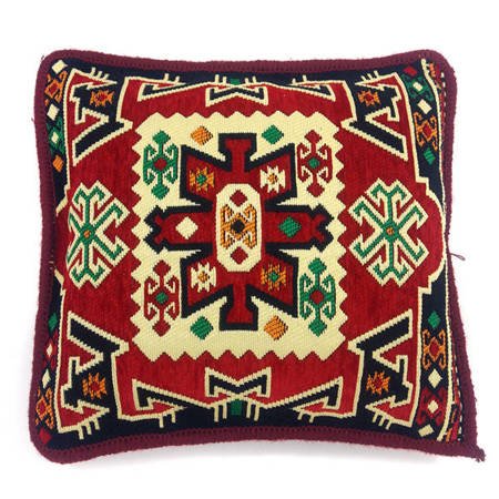 Poszewka na poduszkę 40x40  dekoracyjna, Turcja, kilim anatolijski