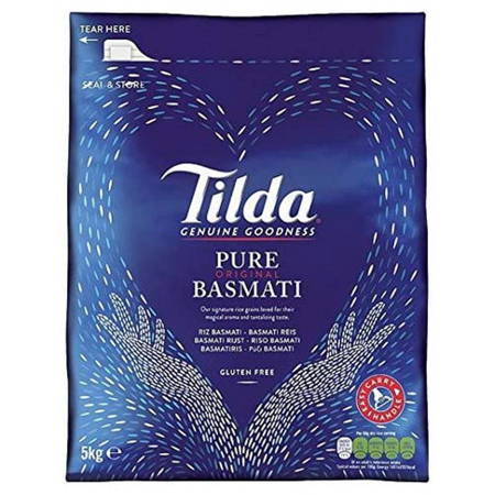 Ryż Basmati Indyjski (Tilda, Indie, 5 kg)