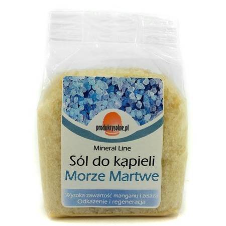 SÓL Z MORZA MARTWEGO DO KĄPIELI 300G RELAKS SPA