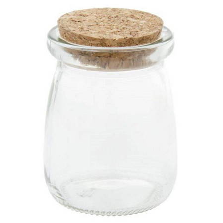 Słoik szklany z korkiem (słoiczek, przyprawy, pojemnik 100 ml)