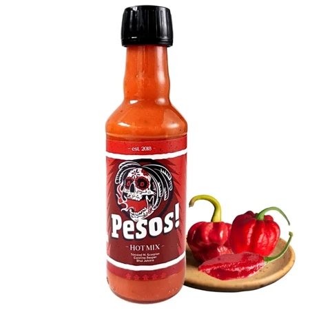 Sos Pesos Hot Mix bardzo ostry naturalny carolina reaper 200 ml