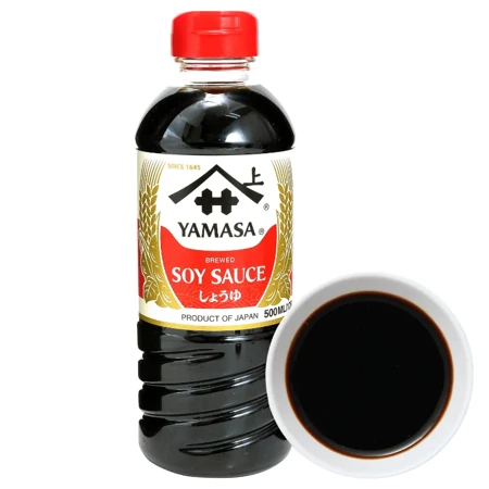 Sos sojowy Yamasa naturalnie warzony 500ml Japonia