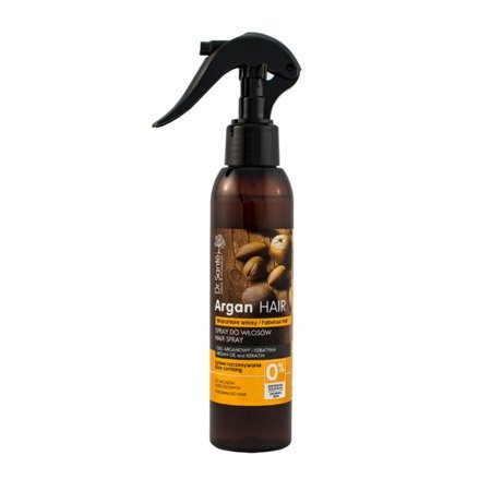 Spray do włosów z olejem arganowym i keratyną 150ml bez spłukiwania