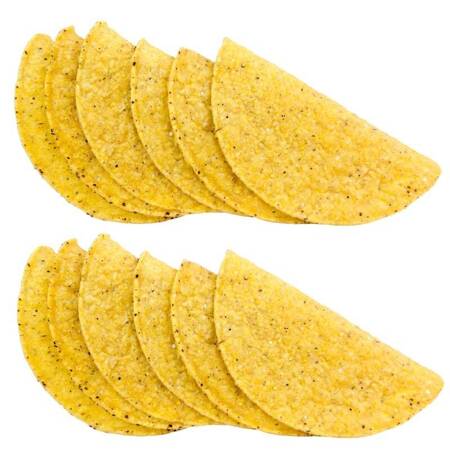 Taco shells, muszle do Taco kukurydziane, zestaw 40 szt.