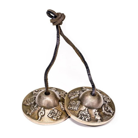 Tingsha, Dzwonki tybetańskie, symbole 6,5cm