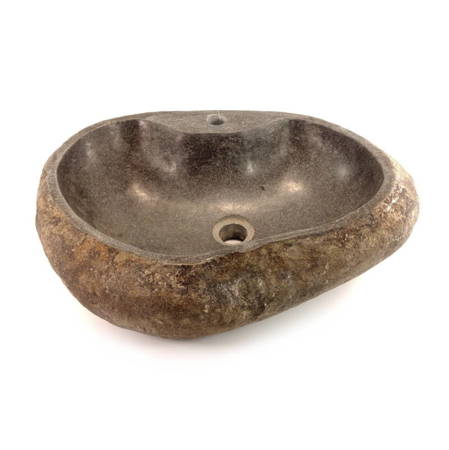 Umywalka kamienna bazaltowa (nadblatowa, zlew 54 x 39 cm)  