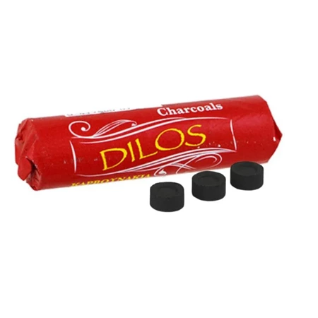 Węgielki trybularzowe do kadzideł  Dilos 1 rolka 22mm