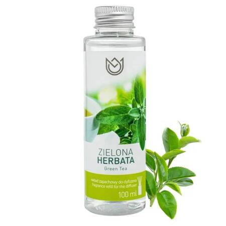 Wkład zapachowy do dyfuzora Zielona herbata 100ml Naturalne Aromaty