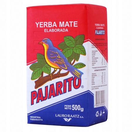 YERBA MATE PAJARITO ELABORADA (500G)