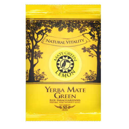 Yerba Mate Green Lemon 50g cytrynowa