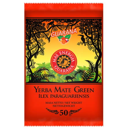 Yerba Mate Green Mas Energia Guarana 50g