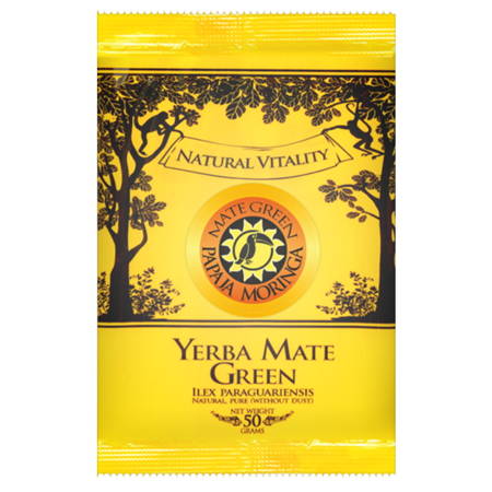 Yerba Mate Green Papaja Moringa 50g