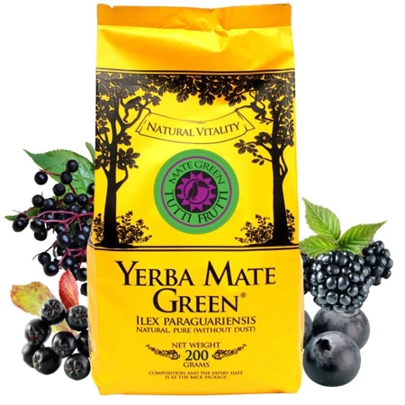 Yerba  Mate Green Tutti Frutti 200g