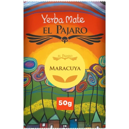 Yerba mate El Pajaro marakuja Paragwaj 50g