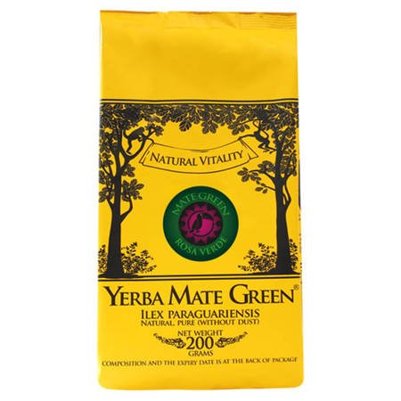 Yerba mate green Rosa Verde 200g