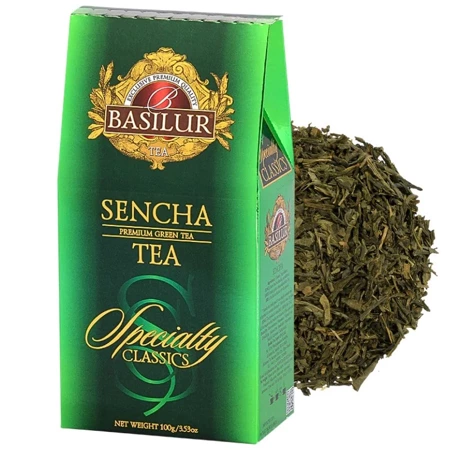 Zielona herbata liściasta Sencha, Basilur 100g