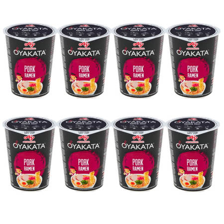 Zupka instant Oyakata Ramen Pork (zupka chińska, błyskawiczne) 8x62g