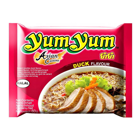 Zupka instant Yum Yum o smaku kaczki, tajska (błyskawiczna)